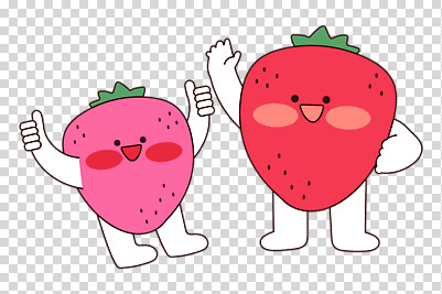 편집이미지 분홍색 허리손 딸기 미소 누끼 사람없음 손들기 귀여움 만세 손인사 따봉 PNG 딸기캐릭터 캐릭터 컬러 포즈 컨셉 과일 모션 표정 인사 최고 파일형식