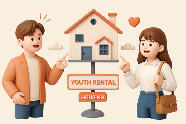 PSD 구름 편집이미지 커플 여자 남자 가방 주택 사랑 미소 청년 두명 3D 하트 가리킴 표지판 지원 청년만 청년주택 청년주거지원 편집3D 자연요소 모양 잡화 감정 관계 알림판 표정 사람 손짓 성인 건물 디지털합성 성인만 파일형식 청년주거지원사업 청년정책