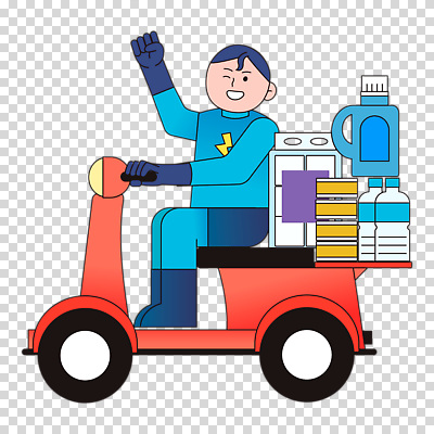 전신 편집이미지 남자 유니폼 한명 미소 누끼 성인 손들기 오토바이 승차 배송 택배 PNG 성인남자한명만 새벽배송 1 옷 모션 표정 사람 바이크 운송업 남자한명만 성인남자만 파일형식