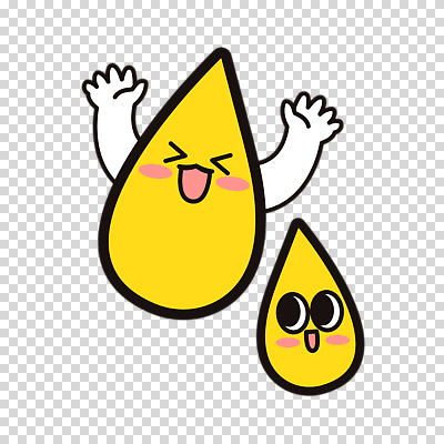 편집이미지 누끼 사람없음 노란색 귀여움 눈감음 만세 물방울 PNG 물방울캐릭터 캐릭터 컬러 컨셉 모션 파일형식
