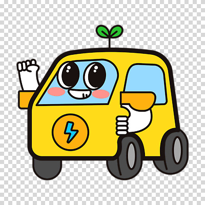 편집이미지 허리손 미소 누끼 사람없음 손들기 새싹 귀여움 에너지 PNG 번개모양 자동차캐릭터 전기자동차 모양 식물 캐릭터 포즈 컨셉 모션 자동차 표정 번개 파일형식