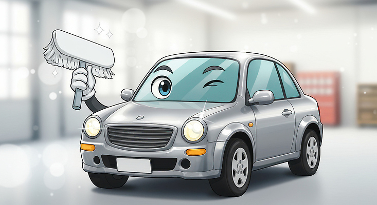 JPG 편집이미지 손 창문 자동차 윙크 미소 들기 사람없음 반짝임 깨끗함 솔 청소도구 청소 세차 세차장 자동차캐릭터 차량점검 편집실사 블랙위크 AI컴퓨터그래픽 AI콘텐츠 캐릭터 육상교통 컨셉 모션 표정 신체부위 도구 CG 점검 파일형식