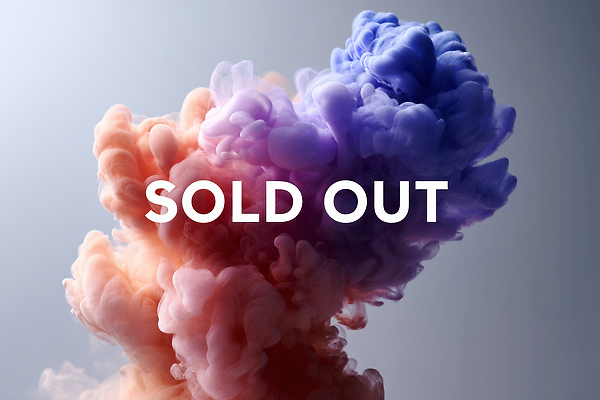 JPG 편집이미지 텍스트 타이포그라피 사람없음 쇼핑 컬러풀 연기 그라데이션 매진 품절 이미지편집 편집실사 AI컴퓨터그래픽 AI콘텐츠 문자 컬러 CG 파일형식