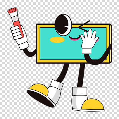 편집이미지 캐릭터 윙크 미소 들기 누끼 사람없음 화장 귀여움 입가림 PNG 메이크업박스 메이크업브러쉬 민트색 컬러 컨셉 모션 표정 상자 뷰티 가림 붓 파일형식