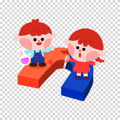 전신 편집이미지 여자 남자 어린이 실험 미소 들기 누끼 소녀 소년 두명 손들기 귀여움 놀람 스포이트 과학교육 PNG U자형자석 둥근플라스크 어린이만 교육 감정 과학 컨셉 모션 표정 사람 플라스크 자석 피펫 파일형식