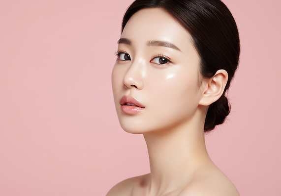 JPG 편집이미지 여자 분홍색 한명 상반신 성인 뷰티 피부관리 의료성형뷰티 성인여자한명만 피부톤 퍼스널컬러 편집실사 AI인물포토 AI콘텐츠 1 컬러 사람 피부 CG 여자한명만 성인여자만 파일형식 AI포토