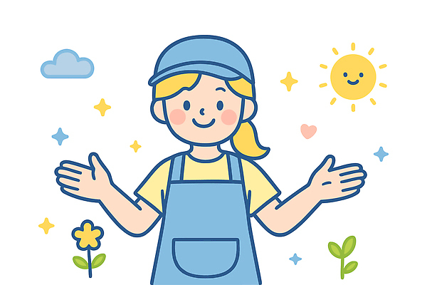 구름 여자 꽃 커피 유니폼 잎 일러스트 팔벌리기 친절 한명 미소 상반신 성인 파란색 반짝임 태양 앞치마 카페 직원 바리스타 환영 아르바이트 캡모자 성인여자한명만 일러캐릭터 AI파일 자연요소 식물 직업 캐릭터 모자_잡화 1 옷 음료 컬러 모션 표정 사람 상점 여자한명만 성인여자만 파일형식 벡터