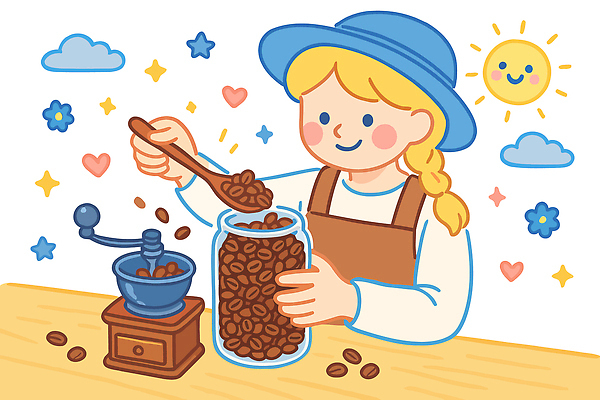 여자 꽃 유니폼 일러스트 한명 들기 상반신 성인 파란색 반짝임 태양 숟가락 앞치마 카페 원두 하트 잡기 병 직원 바리스타 그라인더 아르바이트 나무탁자 챙모자 성인여자한명만 일러캐릭터 AI파일 자연요소 모양 식물 직업 캐릭터 모자_잡화 1 식기 옷 커피 컬러 모션 탁자 수저 사람 상점 커피용품 여자한명만 성인여자만 파일형식 벡터