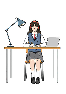 전신 PSD 학생 여자 교복 의자 일러스트 청소년 한명 미소 앉기 노트북 연필 스쿨라이프 헤드폰 공책 스탠드 기록 잡기 청소년교육 책상 시험공부 시험준비 열공 열심 온라인강의 십대여자한명만 일러캐릭터 캐릭터 1 라이프스타일 옷 교육 음향기기 가구 학교 모션 문구용품 학용품 조명 표정 사람 전자제품 학습 필기구 강의 준비 여자한명만 십대여자만 파일형식 언택트