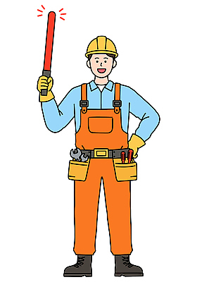 전신 PSD 남자 허리손 유니폼 일러스트 노동자 직업캐릭터 작업복 한명 미소 들기 성인 벨트 스패너 드라이버 안전모 주머니 멜빵바지 경광봉 현장직 성인남자한명만 건설근로자 일러캐릭터 직업 캐릭터 1 잡화 옷 포즈 바지 모션 표정 사람 공구 헬멧 안전장비 멜빵 남자한명만 성인남자만 파일형식