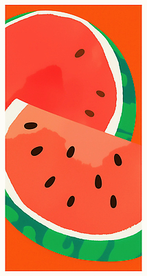 JPG 일러스트 단면 여름음식 사람없음 빨간색 수박조각 여름배경 제철과일 국내일러스트 AI일러스트 AI콘텐츠 음식 컬러 조각 백그라운드 과일 수박 제철 파일형식 여름_계절