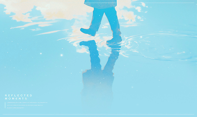 PSD 구름 실루엣 하늘색 일러스트 발 신체부위 반사 걷기 하반신 다리 웅덩이 감성 파스텔 국내일러스트 자연요소 컨셉 모션 학용품 촬영기법 사람 파란색 파일형식