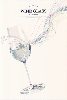 PSD 곡선 와인잔 라인일러스트 일러스트 추상 사람없음 스케치 라인아트 베이지색 국내일러스트 선 컬러 무늬 술잔 미술 파일형식