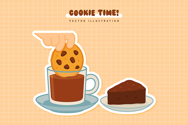 접시 손 커피 스티커 일러스트 디저트 신체부위 세트 갈색 쿠키 머그컵 잡기 컵받침 격자 브라우니 엘리먼트 찍기 초코칩쿠키 바삭바삭 국내일러스트 AI파일 식기 음료 음식 컬러 컨셉 무늬 모션 사람 컵 받침대 초코칩 초코쿠키 파일형식 벡터