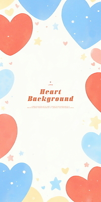 PSD 별 일러스트 화이트데이 수채화 발렌타인데이 사랑 사람없음 빨간색 파란색 하트 하트백그라운드 키치 국내일러스트 자연요소 모양 감정 컬러 백그라운드 컨셉 데이이벤트 파일형식