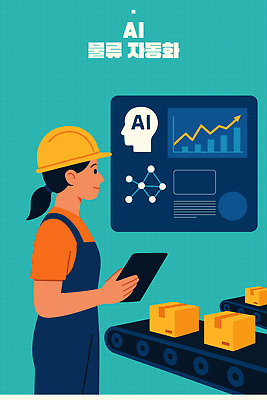 여자 화살표 얼굴 일러스트 그래프 사람모양 관리 작업복 한명 미소 들기 성인 태블릿 스크린 안전모 분석 상승 청록색 물류 자동화 컨베어밸트 성인여자한명만 물류센터 AI_인공지능 국내일러스트 AI파일 모양 1 옷 컬러 컨셉 모션 표정 사람 신체부위 전자제품 스마트기기 기계 헬멧 안전장비 여자한명만 성인여자만 파일형식 벡터