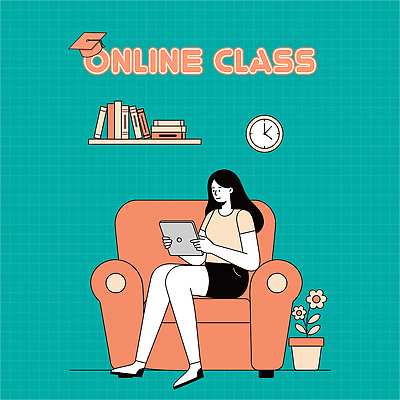 전신 여자 꽃 화분 일러스트 학사모 수업 선반 한명 미소 들기 앉기 성인 책 소파 태블릿 벽시계 청록색 온라인 온라인강의 성인여자한명만 국내일러스트 AI파일 식물 모자_잡화 1 교육 시계 컬러 가구 의자 졸업 모션 표정 사람 전자제품 스마트기기 강의 여자한명만 성인여자만 파일형식 벡터 언택트
