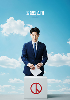 PSD 구름 편집이미지 남자 하늘 한명 들기 정장 성인 파란색 선거 공정 투표함 넣기 선거권 정치 투표소 의료성형뷰티 성인남자한명만 기표문양 이미지편집 자연요소 1 문양 옷 컬러 모션 사람 투표 민주주의 남자한명만 성인남자만 파일형식