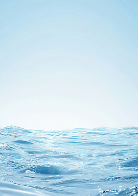 JPG 편집이미지 물결 바다 하늘색 백그라운드 하늘 사람없음 물 튀는물 편집실사 AI포토 AI콘텐츠 자연요소 파란색 CG 액체표현 스플래쉬 파일형식