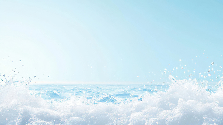 JPG 편집이미지 물결 파도 하늘색 백그라운드 하늘 사람없음 물 튀는물 편집실사 AI포토 AI콘텐츠 자연요소 바다 파란색 CG 액체표현 스플래쉬 파일형식