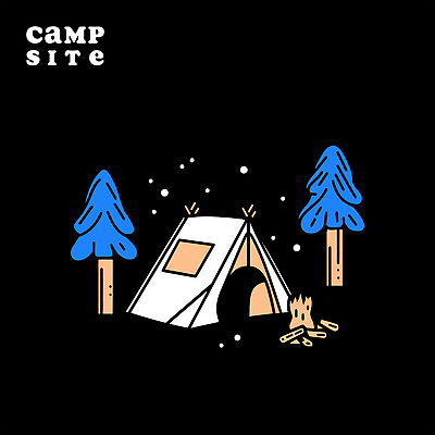 나무 여행 일러스트 자연 밤하늘 텐트 사람없음 숲속 장작 모닥불 캠핑장 국내일러스트 AI파일 식물 하늘 불 캠핑도구 캠핑 야간 숲 생태계 파일형식 벡터