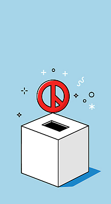 일러스트 사람없음 민주주의 격려 선거권 정치 참여 기표문양 권리 대통령선거 국내일러스트 AI파일 문양 감정 모션 선거 파일형식 벡터