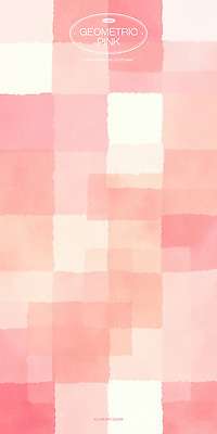 PSD 분홍색 백그라운드 패턴 일러스트 수채화 사람없음 사각형 그라데이션 지오메트릭 국내일러스트 도형 컬러 무늬 파일형식