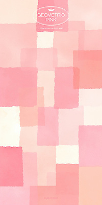 PSD 분홍색 백그라운드 패턴 일러스트 수채화 사람없음 사각형 그라데이션 지오메트릭 국내일러스트 도형 컬러 무늬 파일형식