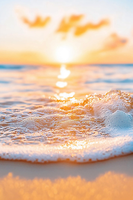 JPG 구름 편집이미지 하늘 해변 사람없음 햇빛 노을 여름풍경 휴양지 물거품 편집실사 AI포토 AI콘텐츠 자연요소 바다 풍경 태양 거품 장소 CG 파일형식 여름_계절