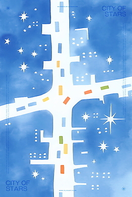 PSD 일러스트 수채화 사람없음 건물 파란색 빛 반짝임 도시 국내일러스트 건축물 컬러 모션 파일형식