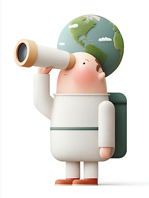 JPG 전신 편집이미지 응시 남자 지구 어린이 3D캐릭터 한명 들기 소년 3D 망원경 우주복 우주탐사 우주탐험 소년한명만 편집3D AI컴퓨터그래픽 AI콘텐츠 캐릭터 1 시선 옷 모션 사람 우주 디지털합성 남자한명만 소년만 파일형식