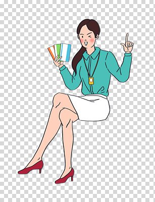 전신 편집이미지 여자 구두 윙크 한명 미소 들기 누끼 앉기 성인 손들기 다리꼬기 가리킴 비즈니스우먼 통장 PNG 사원증 성인여자한명만 1 신발 비즈니스 모션 표정 사람 손짓 금융 직장인 여자한명만 성인여자만 파일형식