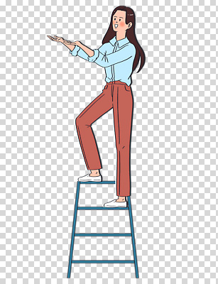 전신 편집이미지 여자 사다리 한명 미소 누끼 성인 가리킴 비즈니스우먼 PNG 손뻗기 다리들기 성인여자한명만 1 비즈니스 모션 표정 사람 손짓 도구 직장인 여자한명만 성인여자만 파일형식