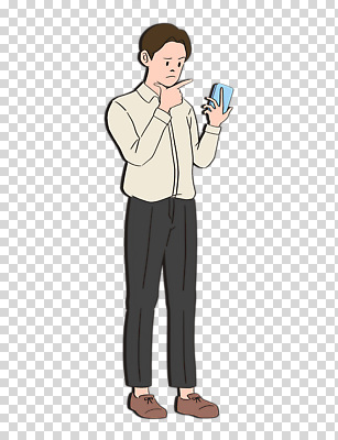 전신 편집이미지 남자 한명 들기 누끼 정장 성인 스마트폰 턱괴기 비즈니스맨 고민 PNG 성인남자한명만 1 옷 감정 비즈니스 모션 사람 핸드폰 스마트기기 직장인 남자한명만 성인남자만 파일형식