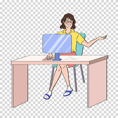 전신 편집이미지 여자 의자 한명 미소 누끼 앉기 성인 손들기 모니터 다리꼬기 가리킴 잡기 책상 PNG 성인여자한명만 안경낌 1 안경 가구 모션 표정 사람 손짓 컴퓨터 여자한명만 성인여자만 파일형식