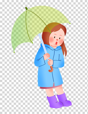전신 편집이미지 여자 어린이 우산 장화 한명 들기 누끼 소녀 놀람 우비 PNG 소녀한명만 1 옷 감정 신발 모션 표정 사람 여자한명만 소녀만 파일형식