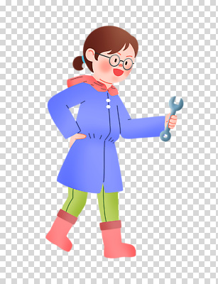 전신 편집이미지 여자 어린이 허리손 장화 한명 미소 들기 누끼 소녀 스패너 우비 PNG 소녀한명만 안경낌 1 옷 안경 포즈 신발 모션 표정 사람 공구 여자한명만 소녀만 파일형식