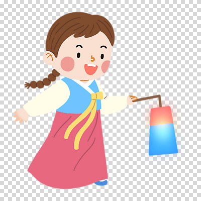 전신 편집이미지 여자 어린이 한명 웃음 들기 누끼 소녀 한복 청사초롱 PNG 소녀한명만 1 한국전통 모션 표정 사람 전통의상 초롱 여자한명만 소녀만 파일형식