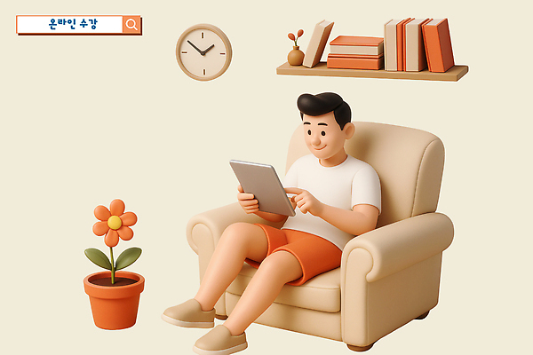 전신 PSD 편집이미지 남자 꽃 화분 선반 한명 미소 들기 앉기 성인 책 학습 소파 태블릿 3D 주황색 누름 온라인강의 온라인강좌 성인남자한명만 수강 편집3D 식물 1 교육 컬러 가구 의자 모션 표정 사람 전자제품 스마트기기 강의 디지털합성 남자한명만 성인남자만 파일형식 언택트