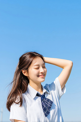 JPG 편집이미지 여학생 여자 행복 교복 청소년 하늘 한명 웃음 상반신 야외 스쿨라이프 손들기 눈감음 의료성형뷰티 십대여자한명만 편집실사 AI인물포토 AI콘텐츠 1 학생 라이프스타일 옷 감정 학교 모션 표정 사람 CG 여자한명만 십대여자만 파일형식 AI포토