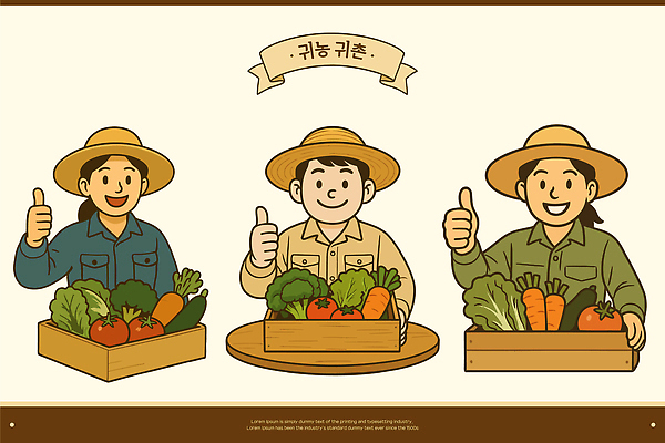 여자 남자 토마토 일러스트 작업복 미소 상반신 청년 세명 갈색 당근 농부 브로콜리 나무상자 멜빵바지 배추 밀짚모자 귀농 따봉 원형탁자 청년만 농부캐릭터 일러캐릭터 AI파일 직업 캐릭터 모자_잡화 옷 컬러 농업 채소 바지 탁자 뿌리채소 표정 사람 성인 상자 최고 멜빵 성인만 파일형식 벡터