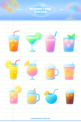 PSD 아이콘 음료 스티커 맥주 빨대 사람없음 여름 세트 컬러풀 칵테일 허브 칵테일잔 맥주잔 라임 아메리카노 아이템 각얼음 레몬장식 슬러쉬 엘리먼트 음료수컵 코코넛주스 테이크아웃컵 2D아이콘 식물 계절 커피 컬러 술잔 과일 주류 장식 컵 얼음 주스 레몬 코코넛 파일형식
