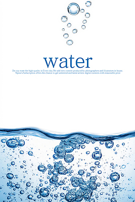 PSD 편집이미지 하늘색 사람없음 물 깨끗함 투명 액체 물기포 이미지편집 자연요소 컨셉 파란색 파일형식