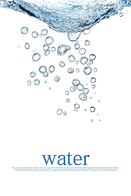 PSD 편집이미지 하늘색 사람없음 물 깨끗함 투명 액체 물기포 이미지편집 자연요소 컨셉 파란색 파일형식