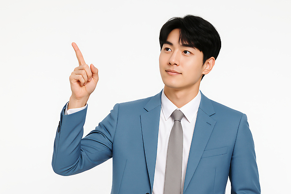 JPG 스튜디오촬영 편집이미지 남자 한명 미소 정장 상반신 성인 손들기 가리킴 비즈니스맨 의료성형뷰티 성인남자한명만 편집실사 AI인물포토 AI콘텐츠 1 옷 비즈니스 모션 실내 표정 사람 손짓 직장인 CG 남자한명만 성인남자만 파일형식 AI포토