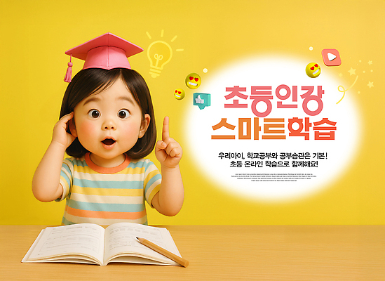 PSD 편집이미지 여자 초등학생 어린이 학사모 초등교육 한명 소녀 상반신 학습 연필 노란색 공책 놀람 가리킴 스마트 책상 온라인 온라인강의 의료성형뷰티 소녀한명만 이미지편집 모자_잡화 1 학생 교육 감정 컬러 가구 컨셉 졸업 문구용품 학용품 표정 사람 손짓 필기구 강의 여자한명만 소녀만 파일형식 언택트