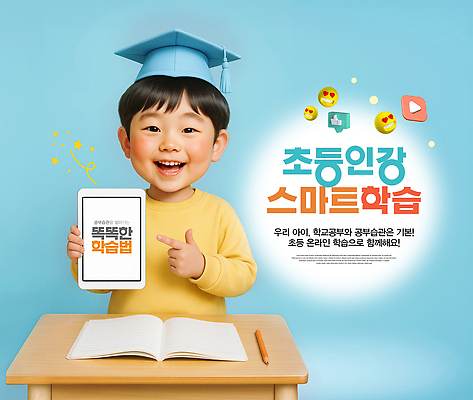 PSD 편집이미지 남자 초등학생 어린이 하늘색 학사모 초등교육 한명 미소 들기 소년 상반신 학습 태블릿 연필 공책 가리킴 스마트 책상 온라인 온라인강의 의료성형뷰티 소년한명만 이미지편집 모자_잡화 1 학생 교육 가구 컨셉 졸업 모션 문구용품 학용품 표정 사람 손짓 파란색 전자제품 스마트기기 필기구 강의 남자한명만 소년만 파일형식 언택트