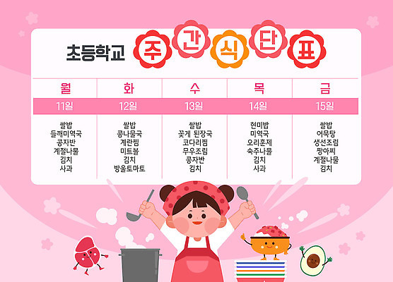 그릇 여자 어린이 분홍색 일러스트 초등학교 두건 생고기 육류 한명 들기 소녀 상반신 손들기 귀여움 숟가락 앞치마 냄비 국자 식판 아보카도 급식 식단표 영양사 소녀한명만 국내일러스트 AI파일 1 식기 컬러 컨셉 과일 식재료 학교 모션 주방용품 수저 사람 솥 여자한명만 소녀만 파일형식 벡터