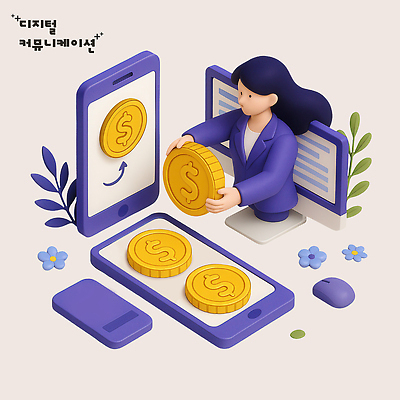 PSD 편집이미지 여자 꽃 잎 커뮤니케이션 한명 들기 상반신 성인 스마트폰 3D 달러 디지털 모니터 보라색 동전 마우스 성인여자한명만 편집3D 식물 1 컬러 돈 모션 사람 핸드폰 스마트기기 컴퓨터 컴퓨터용품 디지털합성 여자한명만 성인여자만 파일형식