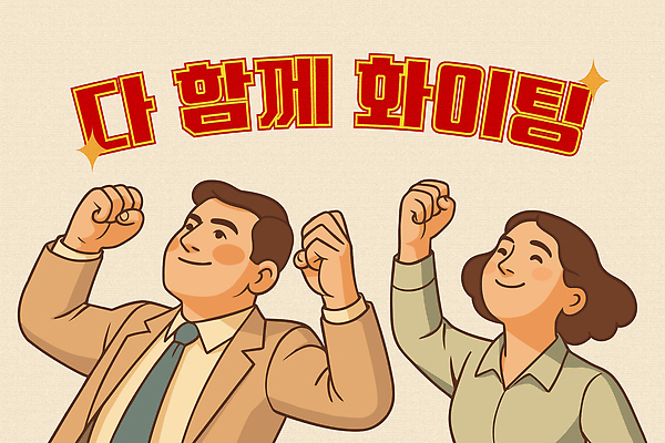 여자 남자 일러스트 함께함 미소 상반신 성인 두명 비즈니스라이프 반짝임 파이팅 비즈니스맨 비즈니스우먼 베이지색 성인만 국내일러스트 AI파일 라이프스타일 컬러 컨셉 비즈니스 모션 표정 사람 직장인 파일형식 벡터